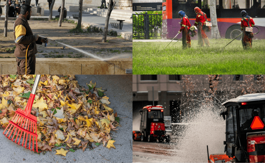 lauko priežiūra ir tvarkymas